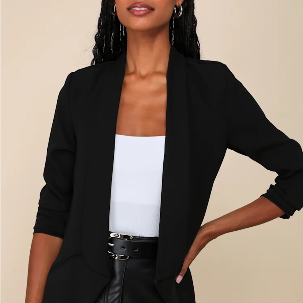 Lulu's Classic Black Blazer